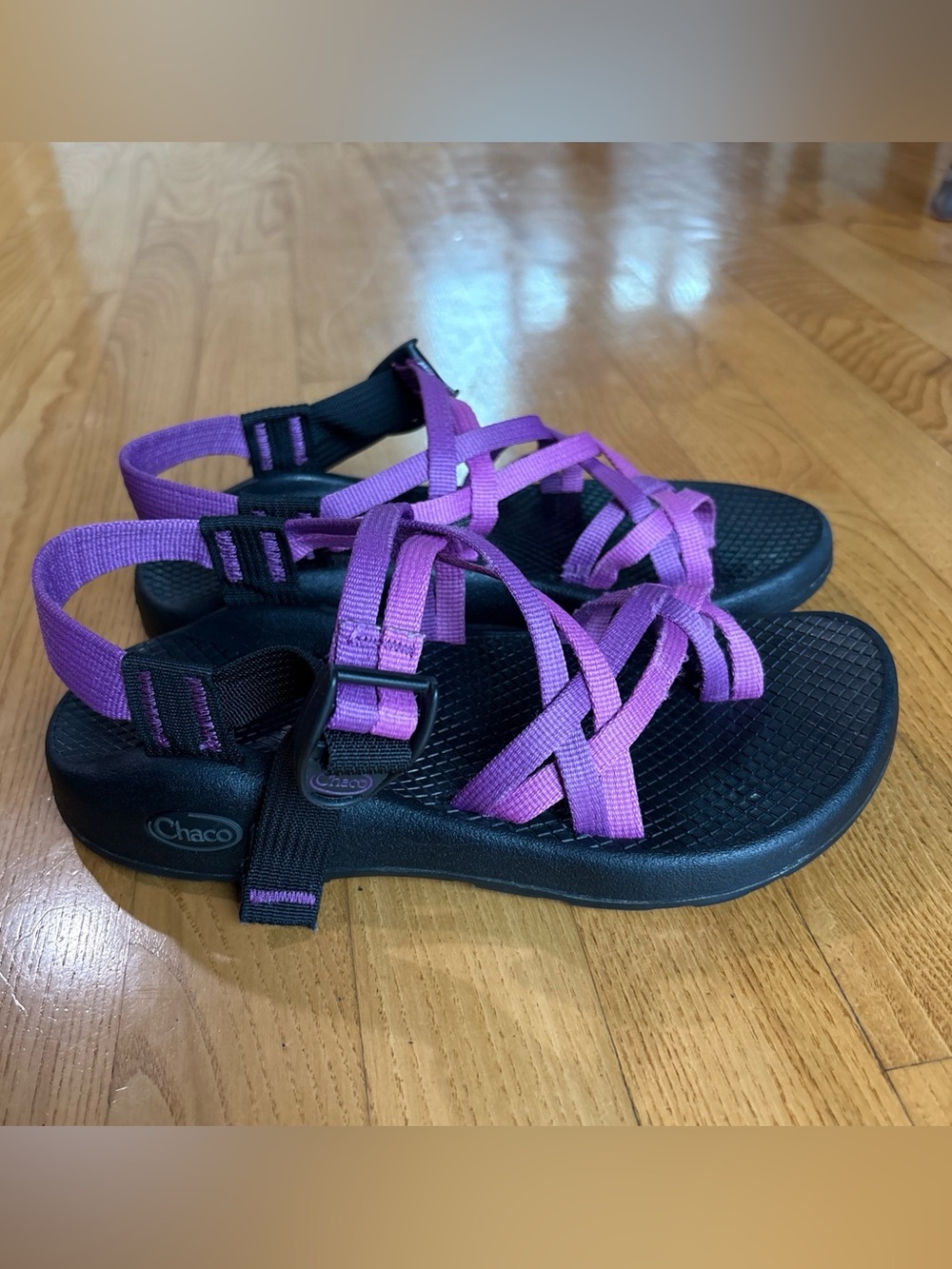 Chaco ZX/2 Classic Sandals Purple Pink Double Strap Strappy Shoes WomenS Size 6
